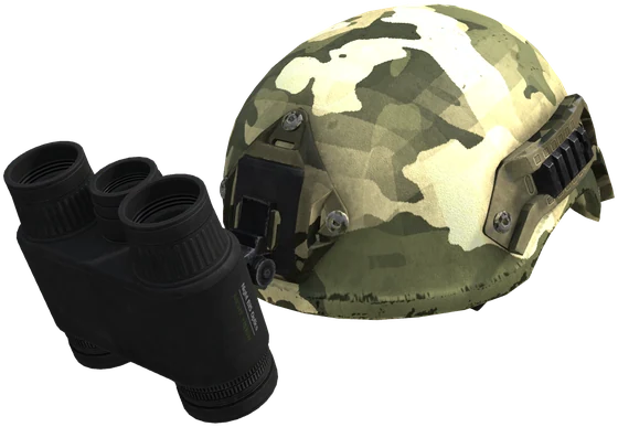 MICH helmet in Goon Woodland